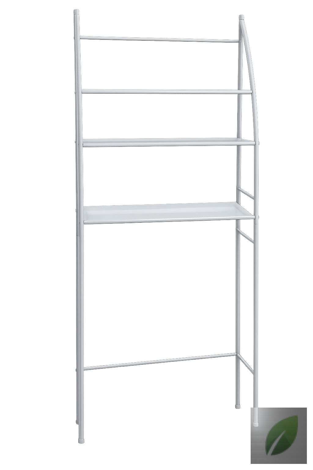 Estante Organizador para Baño sobre Inodoro Metálico Blanco
